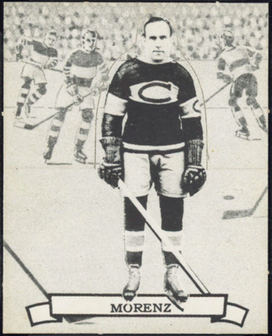 Howie Morenz Hockey Card 1936 O-Pee-Chee Series D No. 121