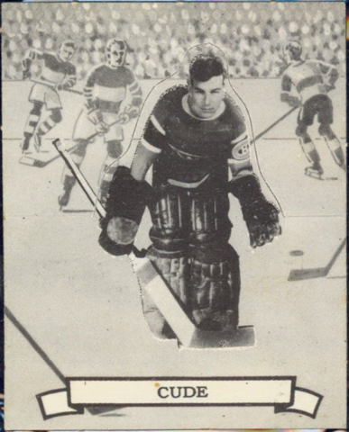 Wilf Cude Hockey Card 1936 O-Pee-Chee Series D No. 120