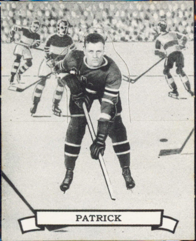Lynn Patrick Hockey Card 1936 O-Pee-Chee Series D No. 128