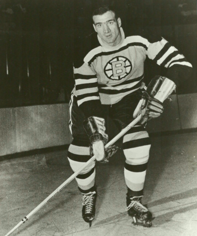 Jerry Toppazzini 1958 Boston Bruins