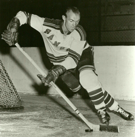 Dave Creighton 1957 New York Rangers