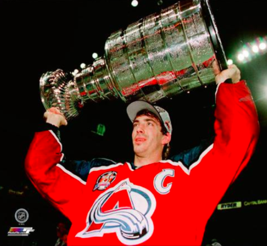 Joe Sakic 1996 Stanley Cup Champion