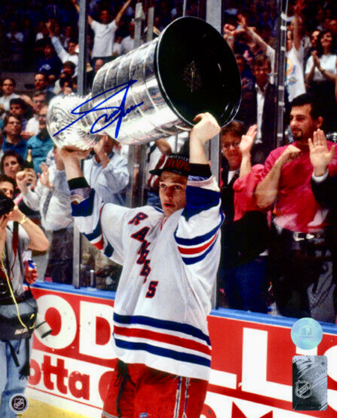 Adam Graves Signed New York Rangers Jersey (JSA COA) 1994 Stanley Cup  Champion