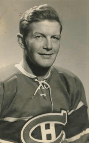 Erwin "Murph" Chamberlain 1946 Montreal Canadiens