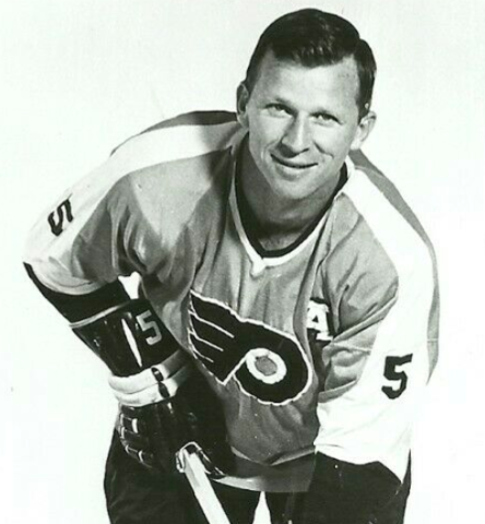 Dick Cherry 1970 Philadelphia Flyers