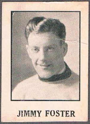 Jimmy Foster Hockey Card 1933 Moncton Hawks