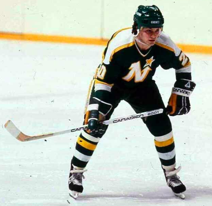 Third String Goalie: 1987-88 Minnesota North Stars Dino Ciccarelli Jersey