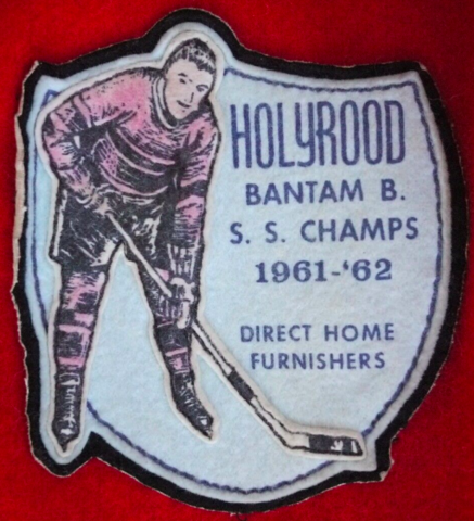 Holyrood Hockey Patch 1962 Bantam B Champs - Edmonton