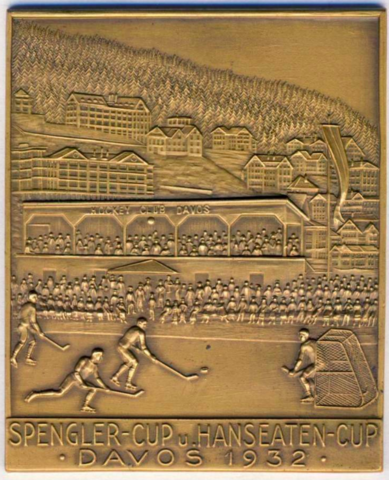 1932 Spengler Cup Hockey Medal