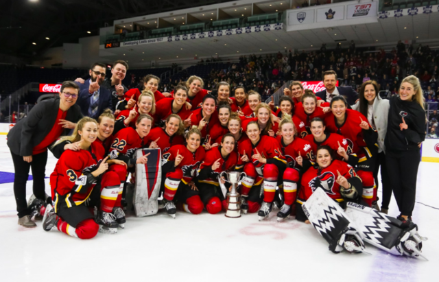 Calgary Inferno 2019 Clarkson Cup Champions