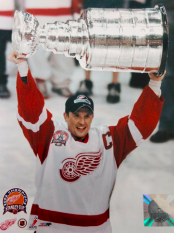 Steve Yzerman 2002 Stanley Cup Champion