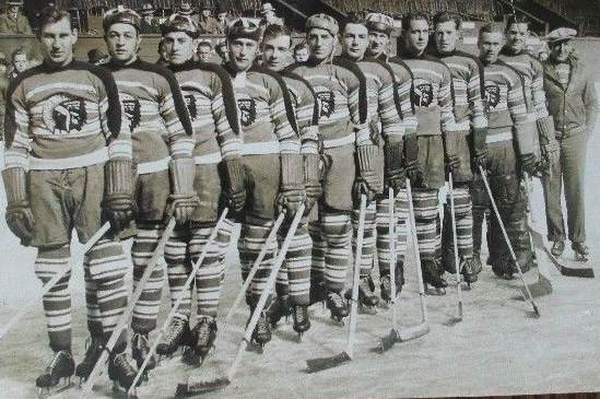 Springfield Indians Team Photo 1936 International-American Hockey League