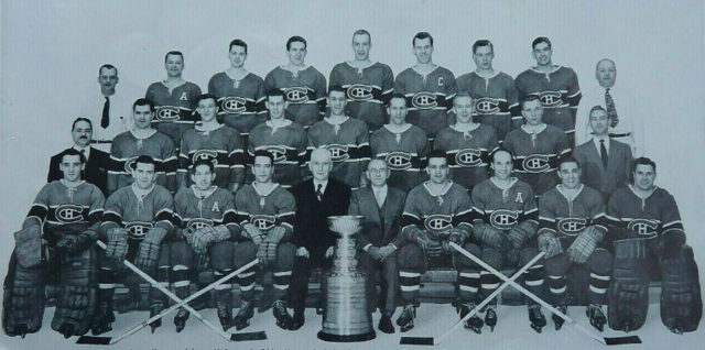 Montreal Canadiens 1953 Stanley Cup Champions