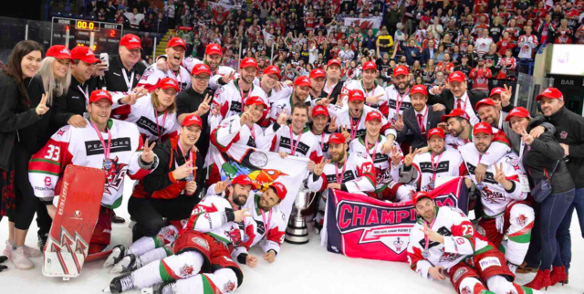 Cardiff Devils 2019 Elite Ice Hockey League / EIHL Champions