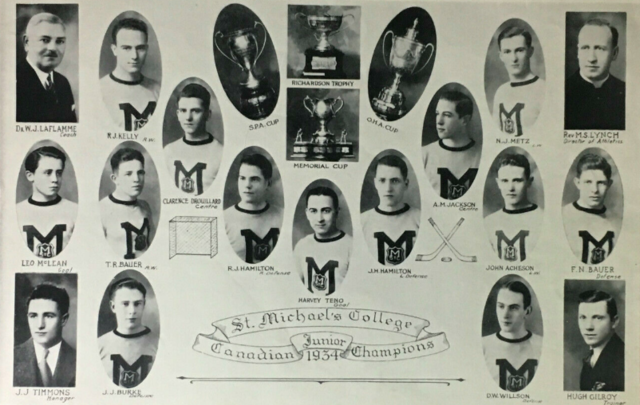 St. Michael's College 1934 Memorial Cup Champions