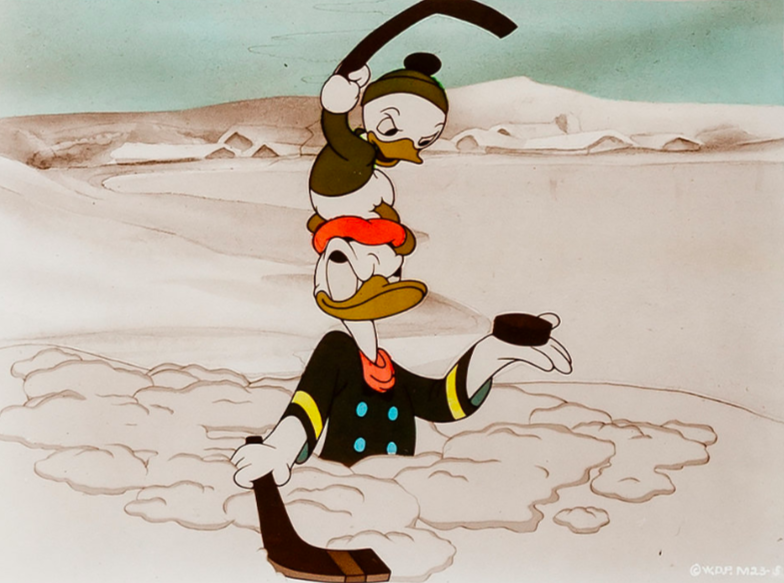Donald Duck hockey style – upperupper