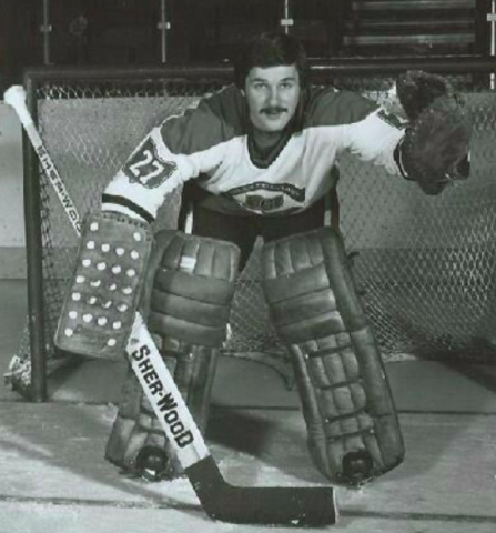 Gilles Meloche 1976 Cleveland Barons