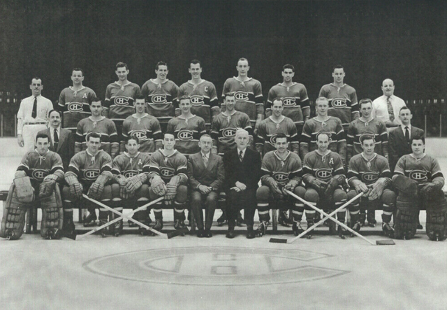 Montreal Canadiens Team Photo 1952