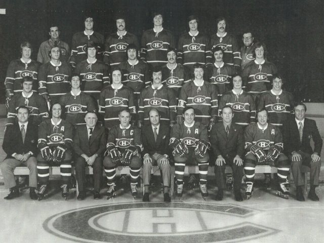 Montreal Canadiens Team Photo 1973