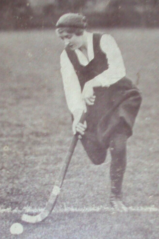 Kathleen Lidderdale 1923 England Women's National Field Hockey Captain