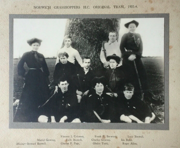 Norwich Grasshoppers Hockey Club 1903