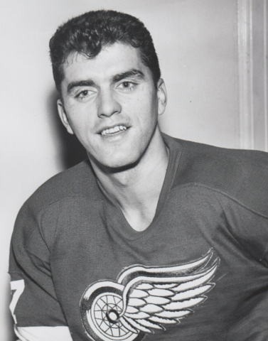 Hec Lalande 1958 Detroit Red Wings