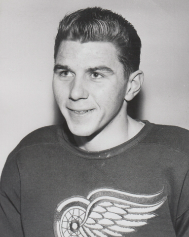 Gord Strate 1958 Detroit Red Wings