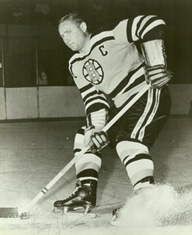 Fernie Flaman 1957 Boston Bruins