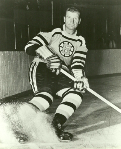 Vic Stasiuk 1958 Boston Bruins