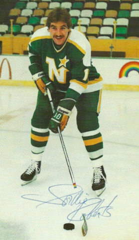 Gordie Roberts 1981 Minnesota North Stars