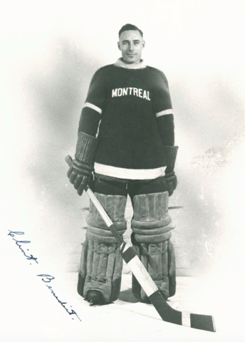 Clint Benedict 1928 Montreal Maroons