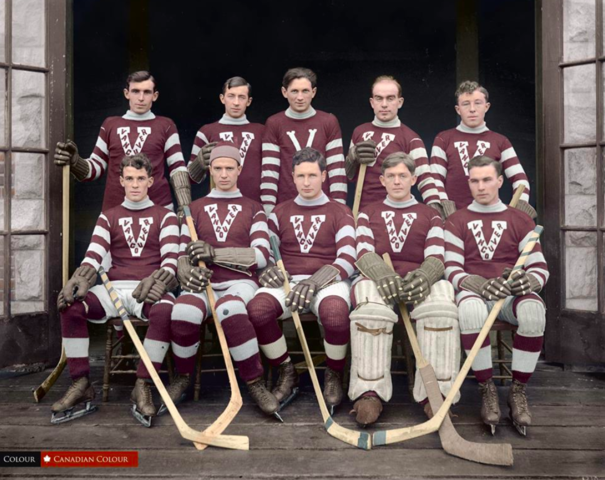 Vancouver Millionaires Team Photo 1914 Vancouver Hockey Club