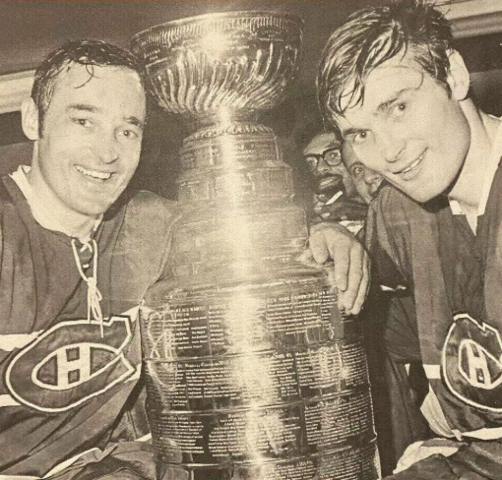 Frank Mahovlich & Peter Mahovlich 1971 Stanley Cup Champions