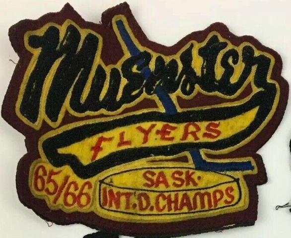 Muenster Flyers 1965-66 Saskatchewan Intermediate Champs Patch