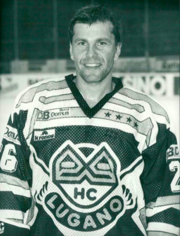 Mats Näslund 1990 HC Lugano