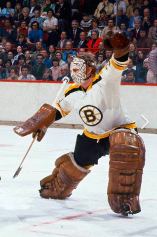 Gerry Cheevers 1972 Boston Bruins