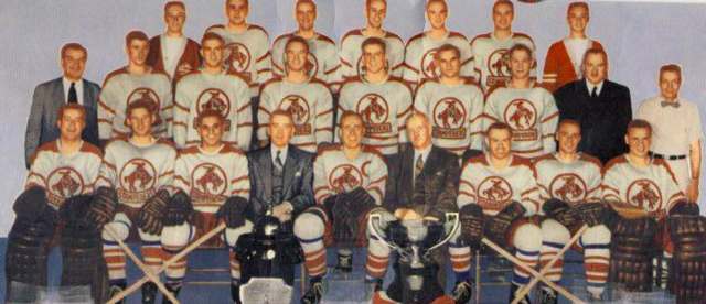 Calgary Stampeders 1954 Lester Patrick Cup (President's Cup) Champions
