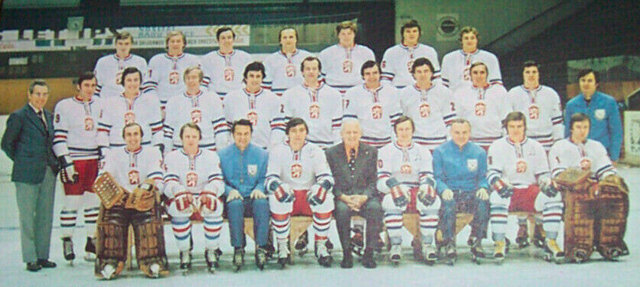 Czechoslovakia National Hockey Team 1977 World Ice Hockey Champions