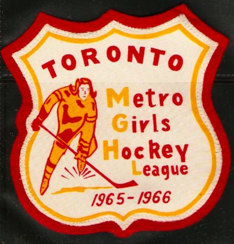Toronto Metro Girls Hockey League Patch 1965-66