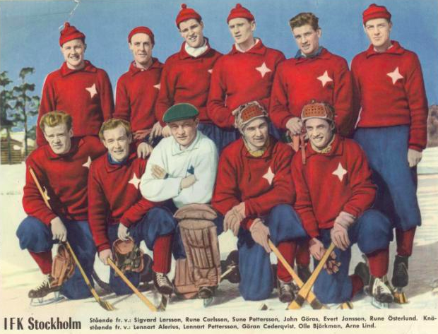 IFK Stockholm Bandy Team 1956