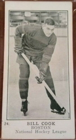 Bill Cook Hockey Card 1924 V145-2