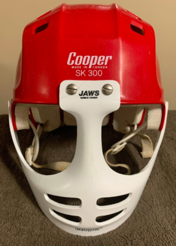 Cooper SK300 Hockey Helmet with Cooper Jaws Face Guard 