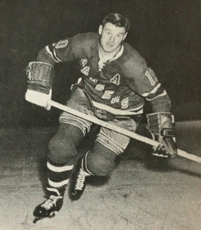 Earl Ingarfield Sr. 1965 New York Rangers