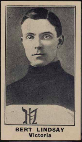 Bert Lindsay Hockey Card 1912 Imperial Tobacco C57 No.13