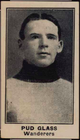 Pud Glass Hockey Card 1912 Imperial Tobacco C57 No.21