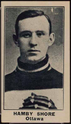 Hamby Shore Hockey Card 1912 Imperial Tobacco C57 No.30