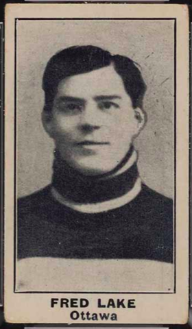 Fred Lake Hockey Card 1912 Imperial Tobacco C57 No.31