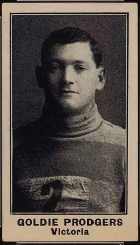 Goldie Prodgers Hockey Card 1912 Imperial Tobacco C57 No.37