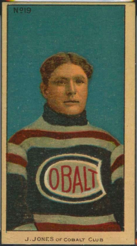 J. Jones Hockey Card 1910 Imperial Tobacco C56 Hockey Card Joseph “Chief” Jones