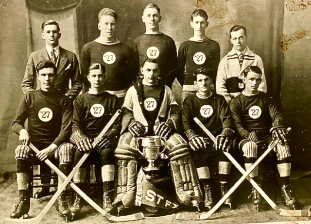 St. Francis Xavier Senior Hockey Team 1927 Cummings Trophy Champions